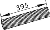DINEX 47293 Corrugated Pipe, exhaust system